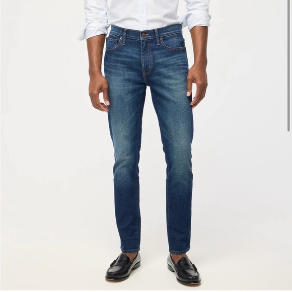 J Crew Factory Men’s Flex Slim Jeans - Picture 1 of 5